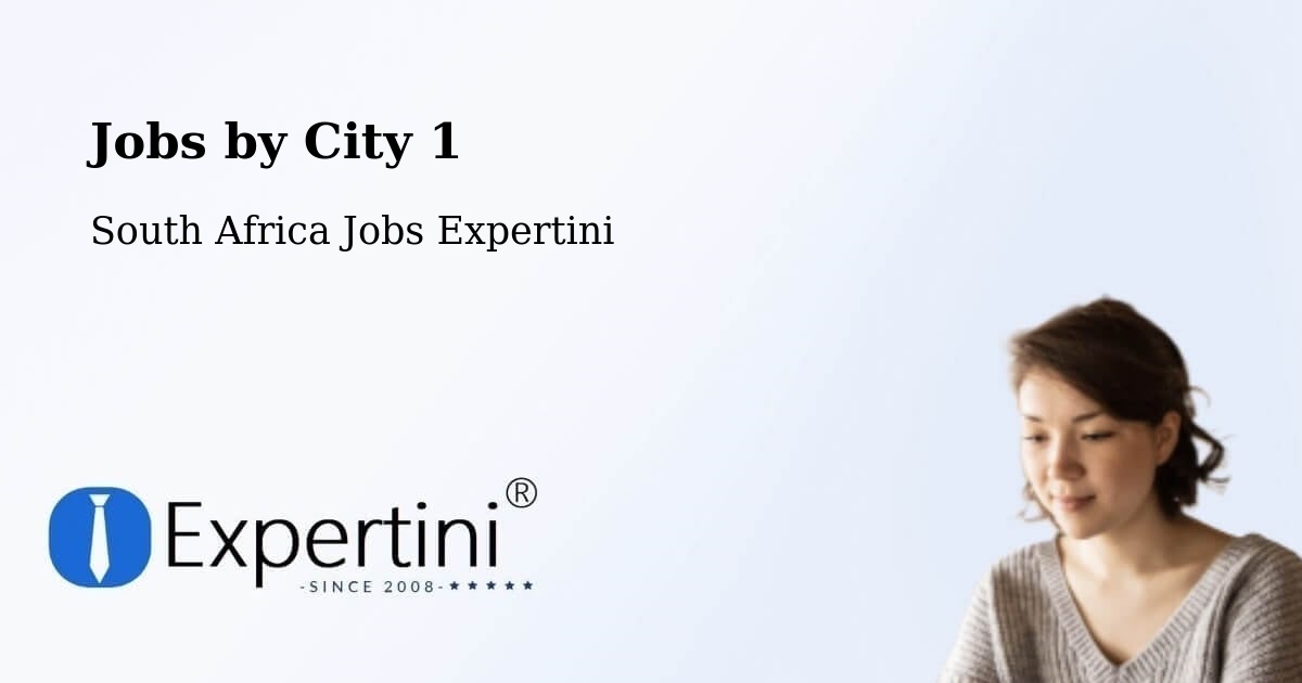 City Jobs in South Africa - Expertini